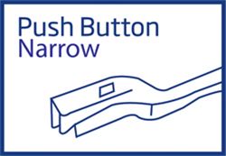 narrow push button